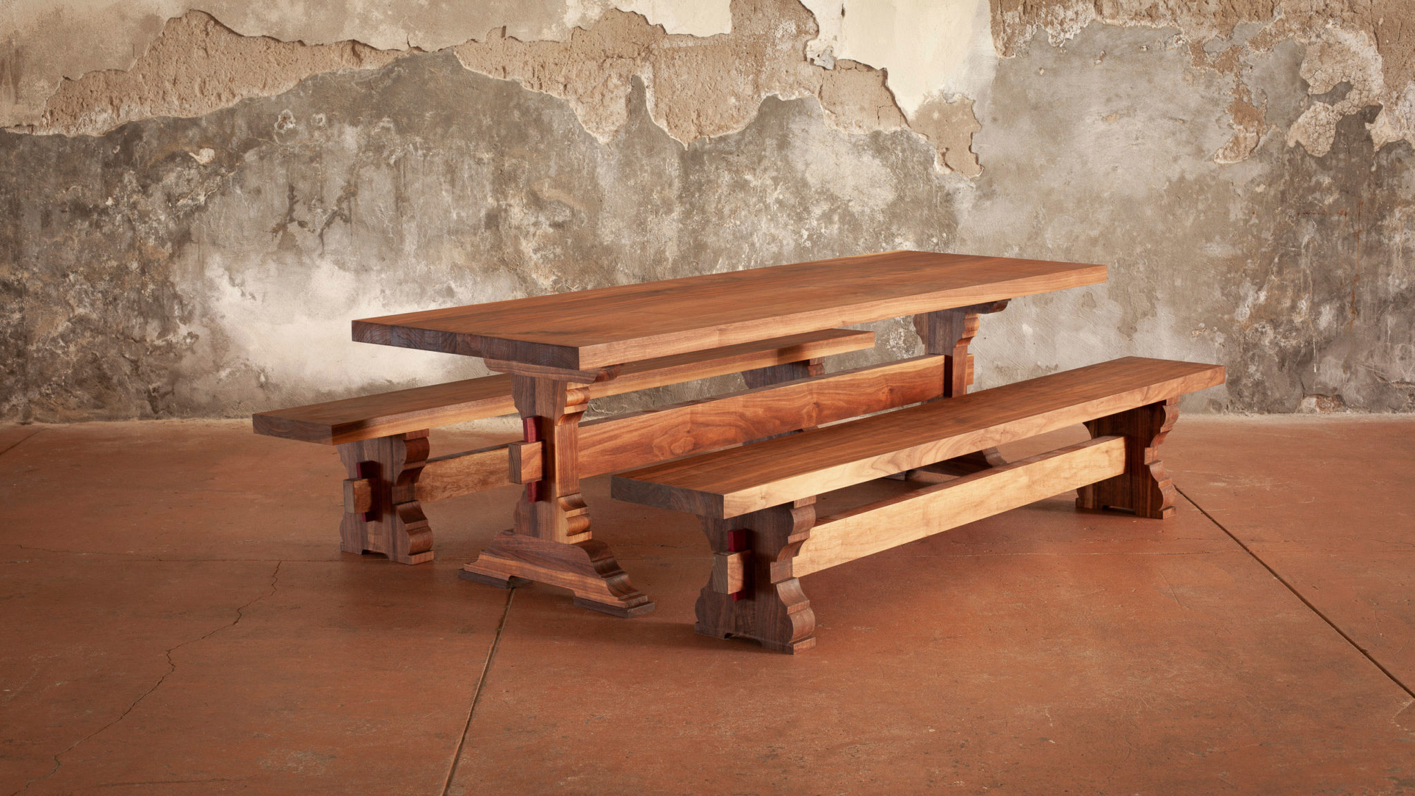 BEORN TRESTLE TABLE 11′ TOKOLY WOODWORK