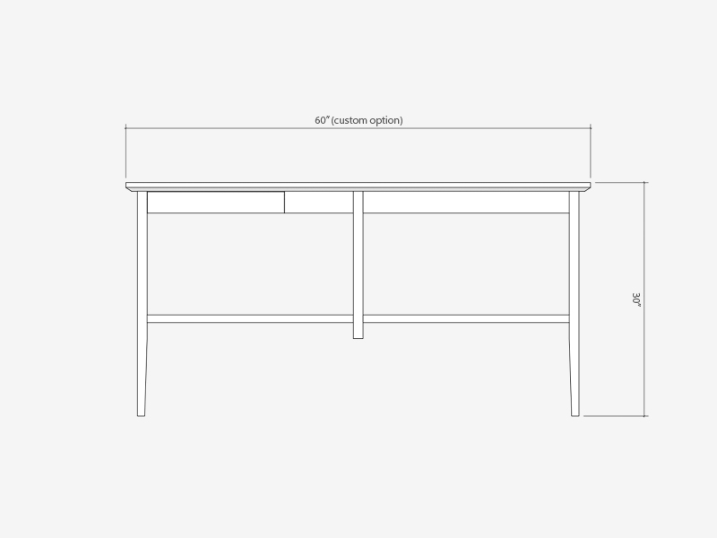 Lewis Console Table Dimensions Front